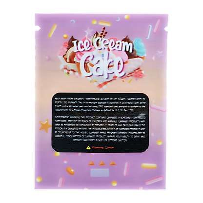 1g Exotic Mylar Bag - Ice Cream Cake (100 Count)