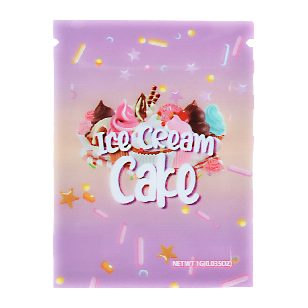 1g Exotic Mylar Bag - Ice Cream Cake (100 Count)