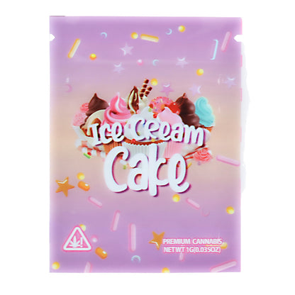 1g Exotic Mylar Bag - Ice Cream Cake (100 Count)