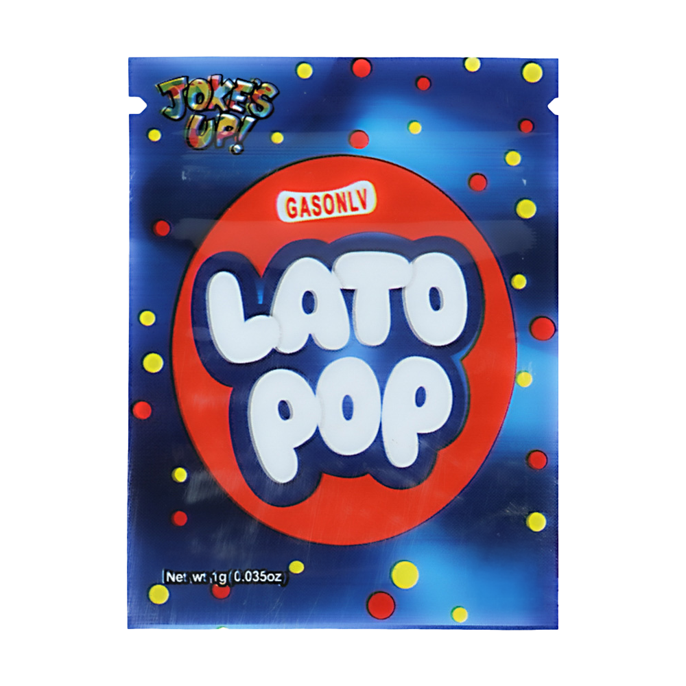 1g Exotic Mylar Bag - Latopop Jokes Up Gas Only (100 Count)