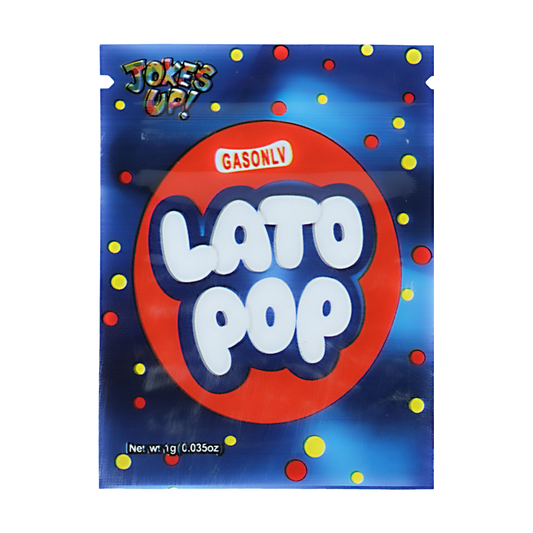 1g Exotic Mylar Bag - Latopop Jokes Up Gas Only (100 Count)