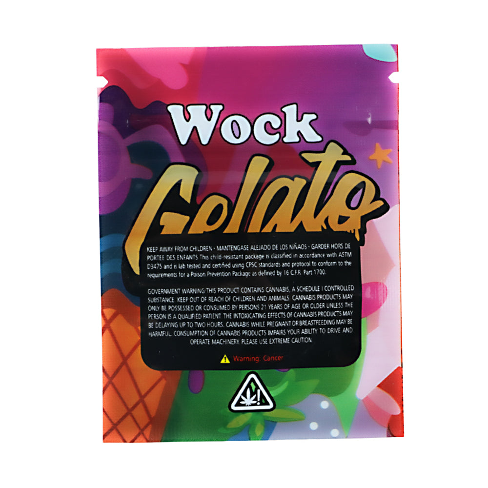 1g Exotic Mylar Bag - Wock Gelato (100 Count)