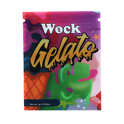 1g Exotic Mylar Bag - Wock Gelato (100 Count)