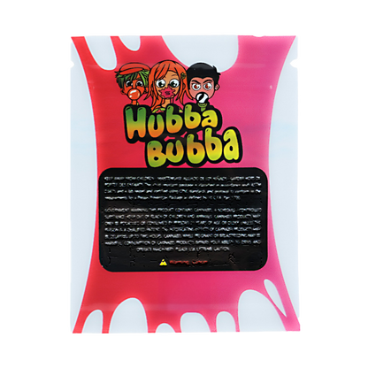 1g Exotic Mylar Bag - Hubba Bubba (100 Count)