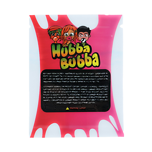 1g Exotic Mylar Bag - Hubba Bubba (100 Count)