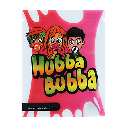 1g Exotic Mylar Bag - Hubba Bubba (100 Count)