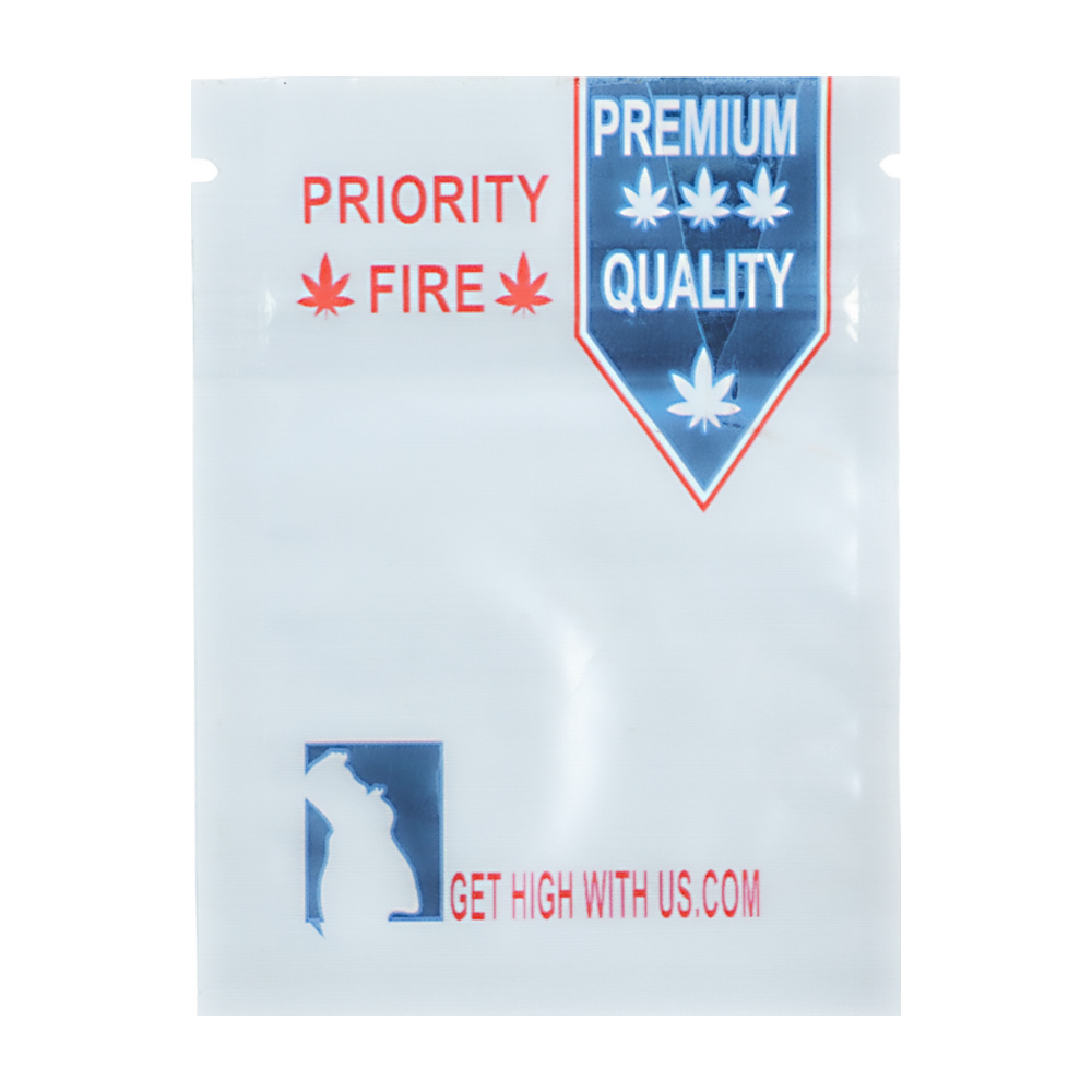 1g Exotic Mylar Bag - Priority Fire Premium Quality (100 Count)