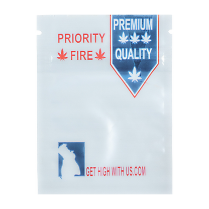 1g Exotic Mylar Bag - Priority Fire Premium Quality (100 Count)