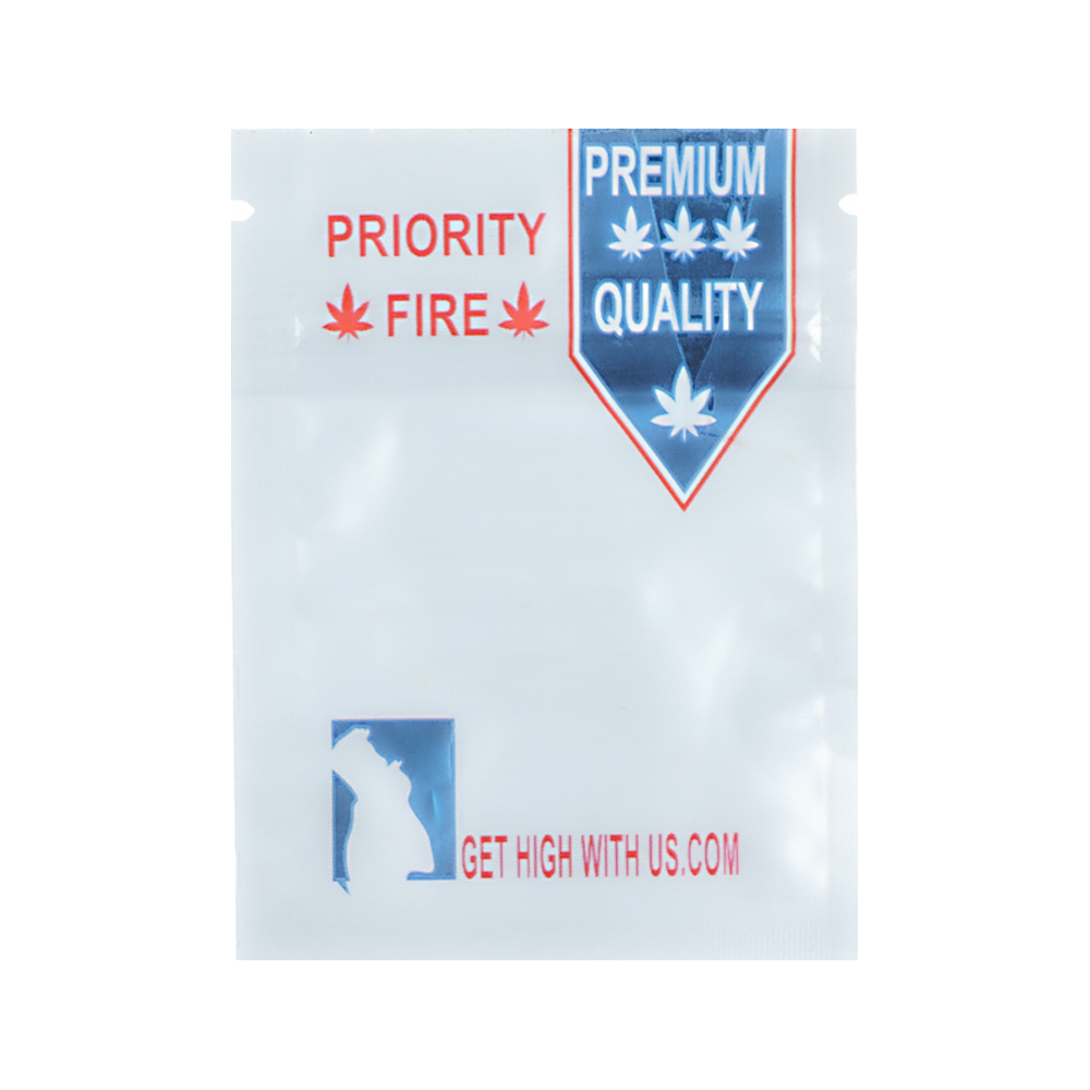 1g Exotic Mylar Bag - Priority Fire Premium Quality (100 Count)