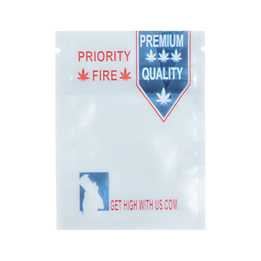 1g Exotic Mylar Bag - Priority Fire Premium Quality (100 Count)