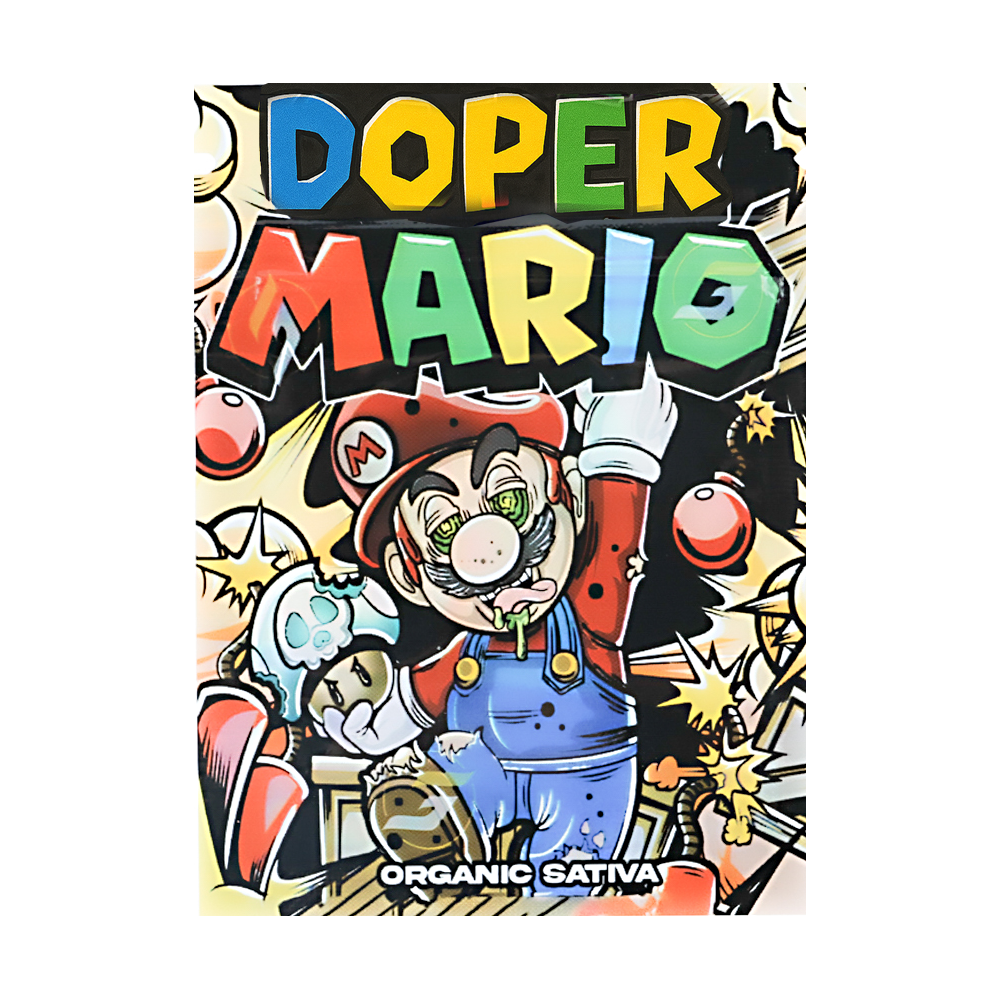 1g Exotic Mylar Bag - Super Mario (100 Count)