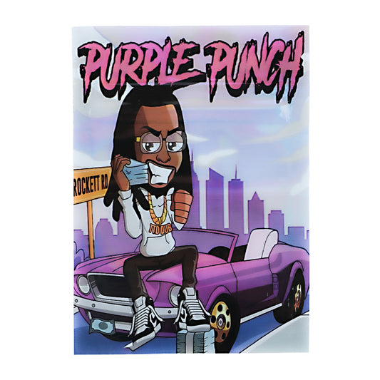 1g Exotic Mylar Bag - Purple Punch (100 Count)