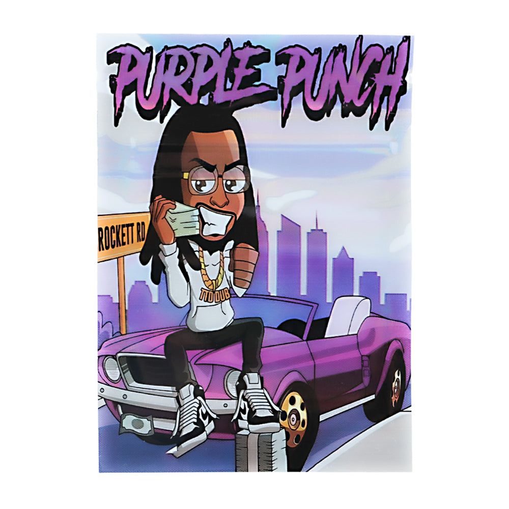 1g Exotic Mylar Bag - Purple Punch (100 Count)
