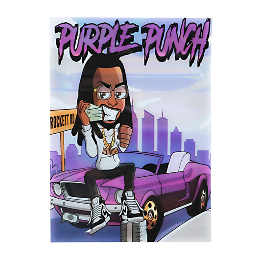 1g Exotic Mylar Bag - Purple Punch (100 Count)
