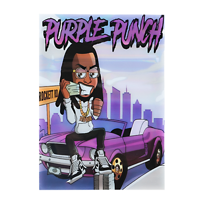 1g Exotic Mylar Bag - Purple Punch (100 Count)
