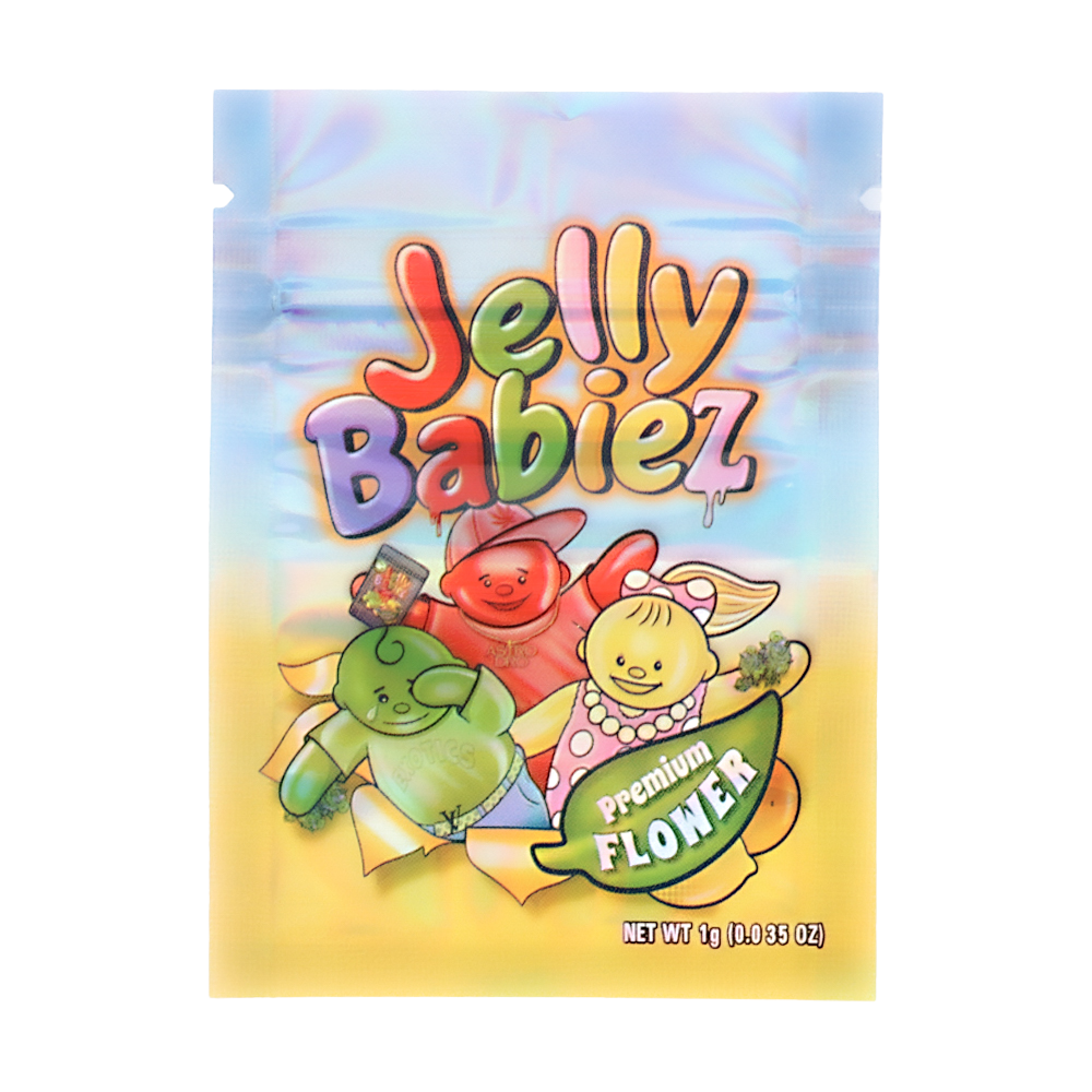 1g Exotic Mylar Bag - Jelly Babiez (100 Count)