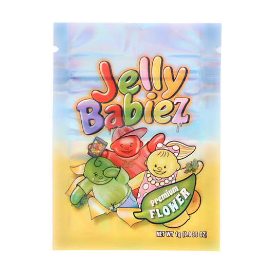 1g Exotic Mylar Bag - Jelly Babiez (100 Count)