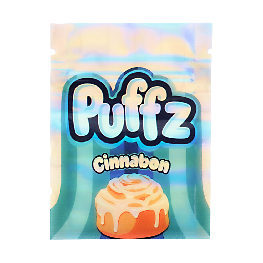 1g Exotic Mylar Bag - Puffz Cinnabon (100 Count)