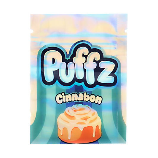 1g Exotic Mylar Bag - Puffz Cinnabon (100 Count)
