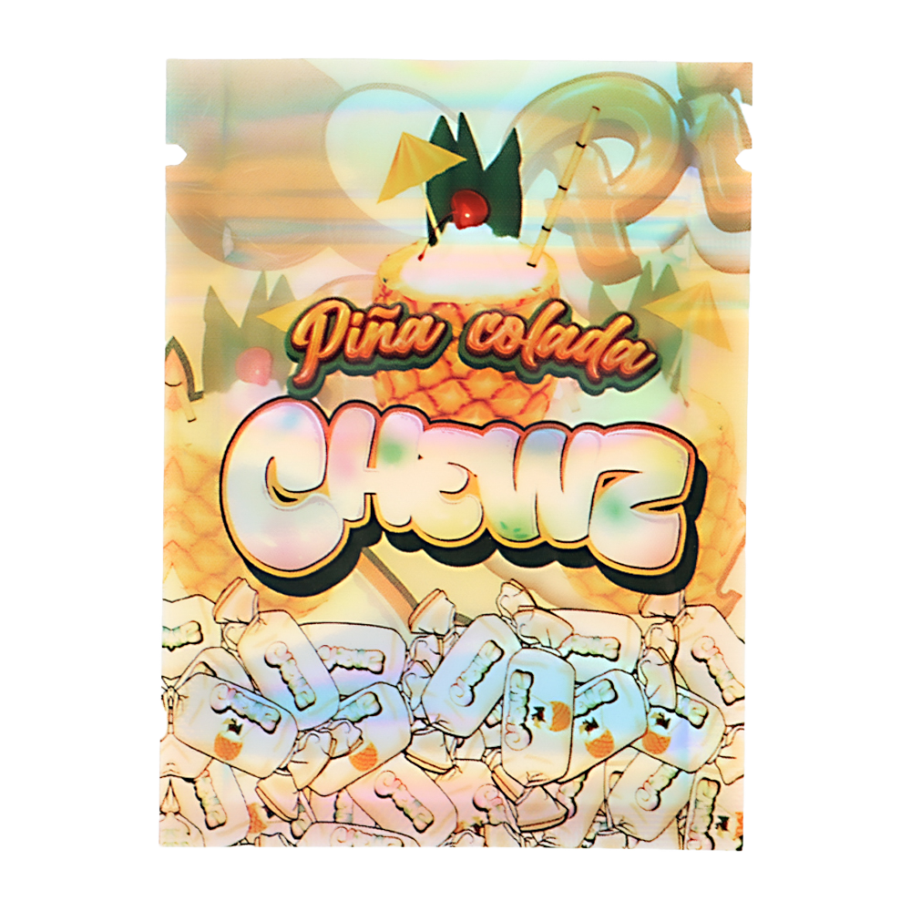 1g Exotic Mylar Bag - Pina Colada Chewz (100 Count)