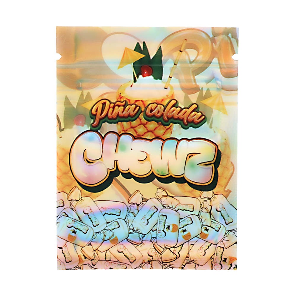 1g Exotic Mylar Bag - Pina Colada Chewz (100 Count)