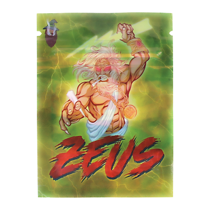 1g Exotic Mylar Bag - Zeus (100 Count)