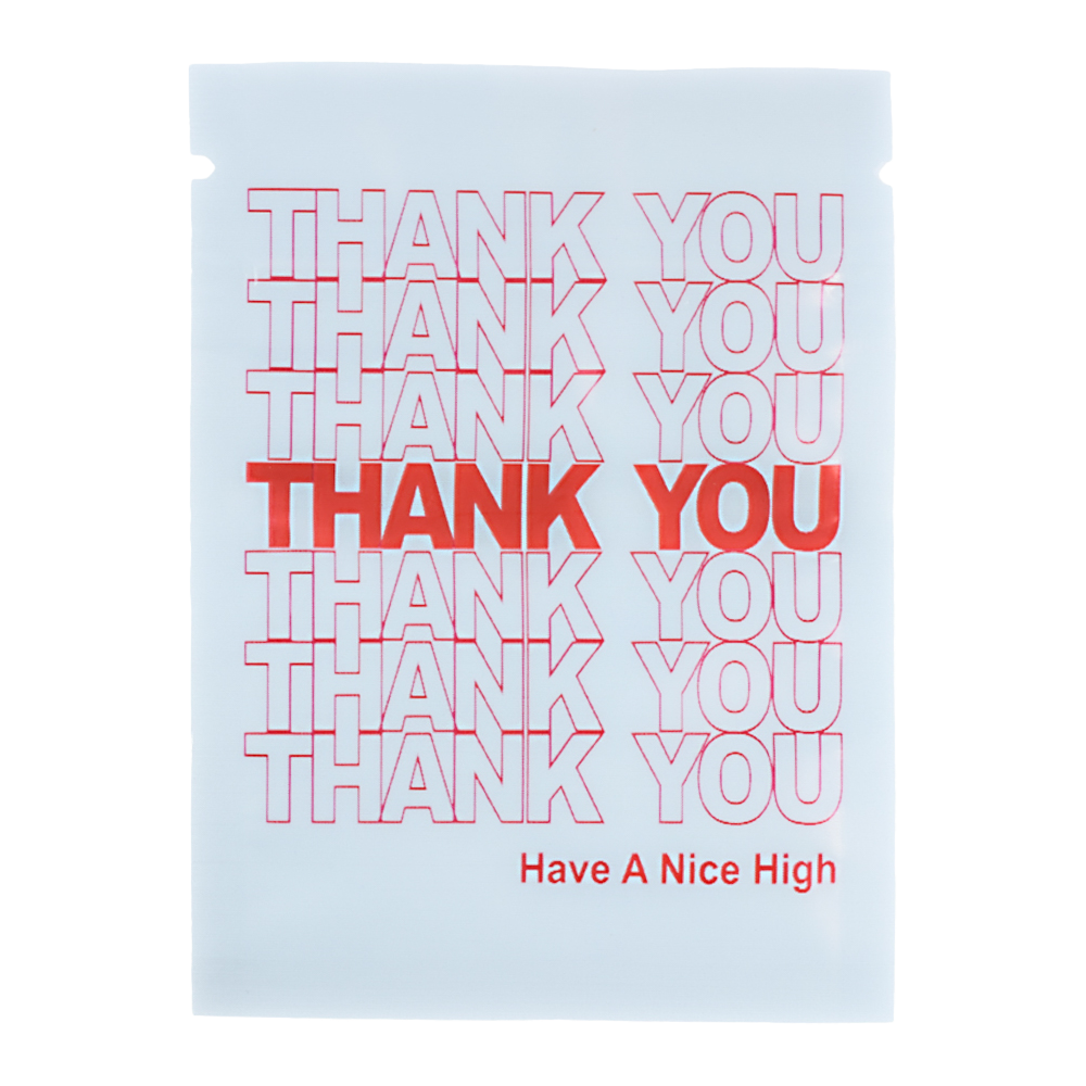 1g Exotic Mylar Bag - Thank You Have a Nice High (100 Count)