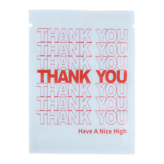 1g Exotic Mylar Bag - Thank You Have a Nice High (100 Count)