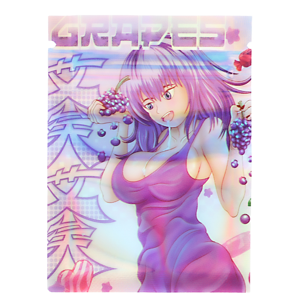 1g Exotic Mylar Bag - Grapes (100 Count)