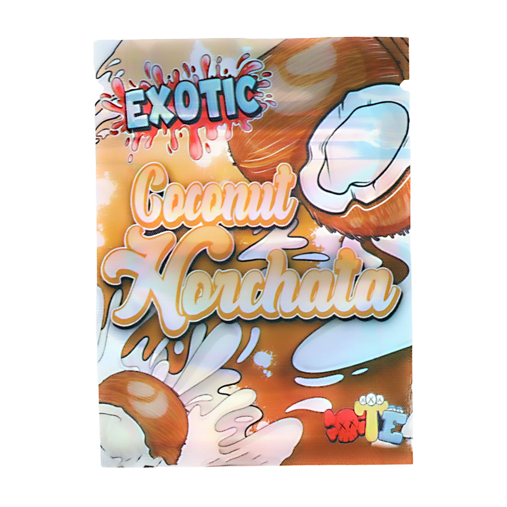 1g Exotic Mylar Bag - Exotic Coconut Horchata (100 Count)