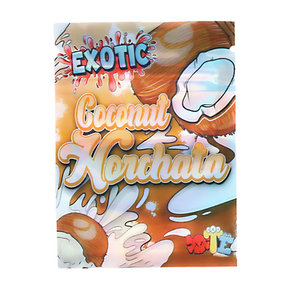 1g Exotic Mylar Bag - Exotic Coconut Horchata (100 Count)