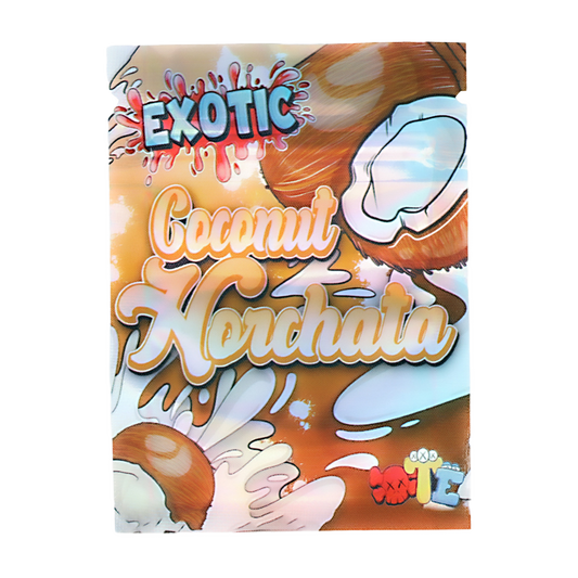 1g Exotic Mylar Bag - Exotic Coconut Horchata (100 Count)