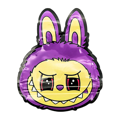 3.5g Shaped Mylar Bag - Purple Zabubu (50 Count)