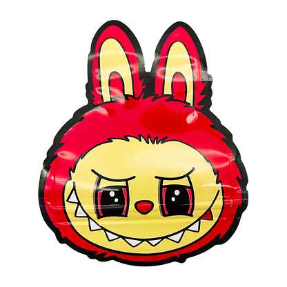 3.5g Shaped Mylar Bag - Red Zabubu (50 Count)