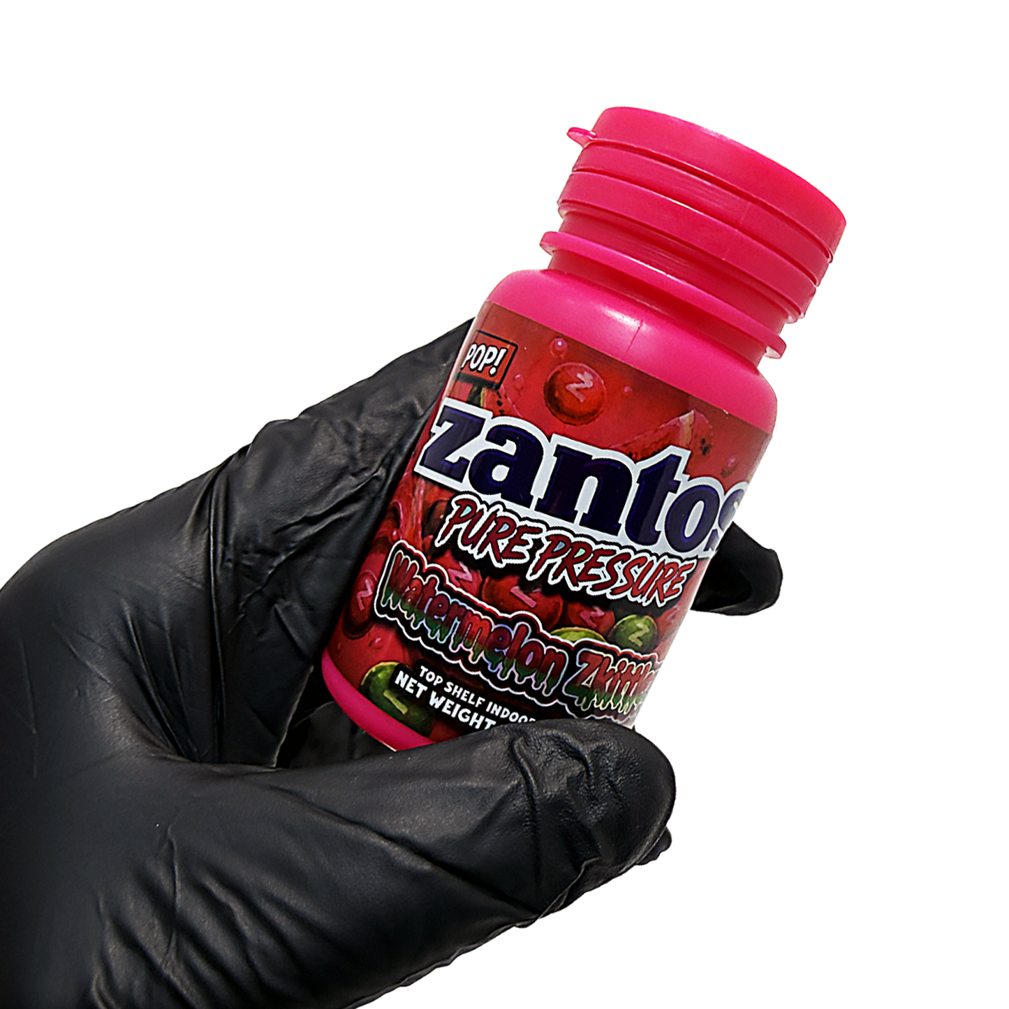 10 Pack – 3.5g Zantos Bottle Style Plastic Storage Containers – Mystery Assorted Designs - ZC-35-MIX