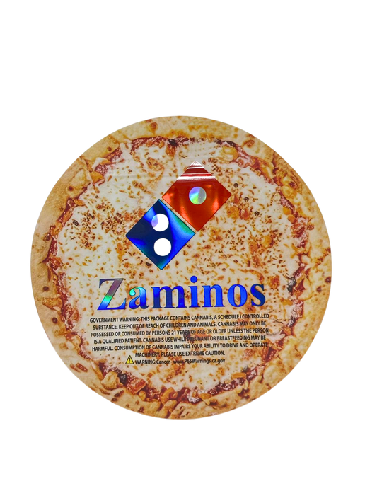 50 Count - Zaminos - 3.5g Shaped Mylar Storage Bag