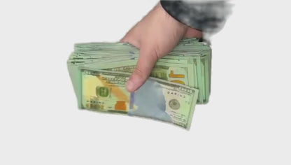 (50 Count) $100 Bill - Mylar Bag Design